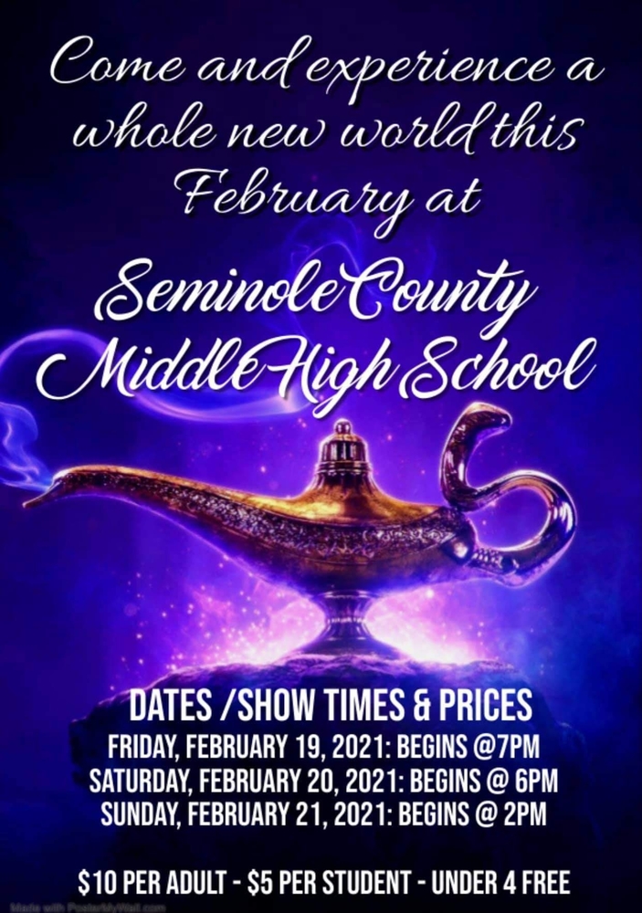Aladdin coming this weekend!