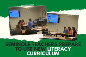 Seminole Teachers Prepare to Use New Literacy Curriculum