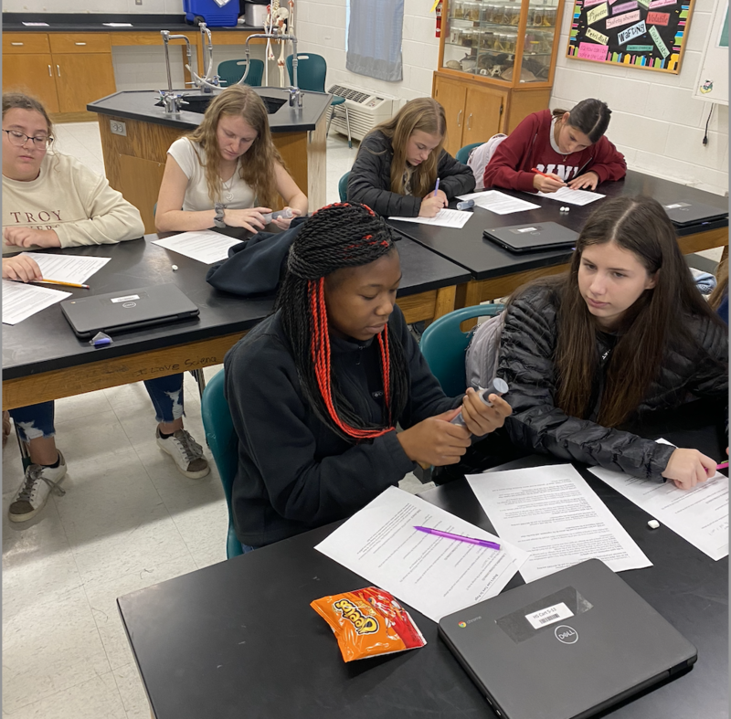 Fun In Ms. Smith's Class Today! | Seminole County Middle High School